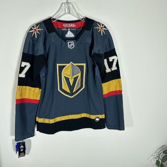 adidas Tops - Adidas NHL Las Vegas Golden Knights Hockey Jersey Womens M Vegas Strong #17 New